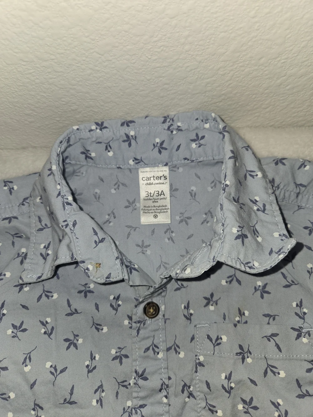 Carters light blue